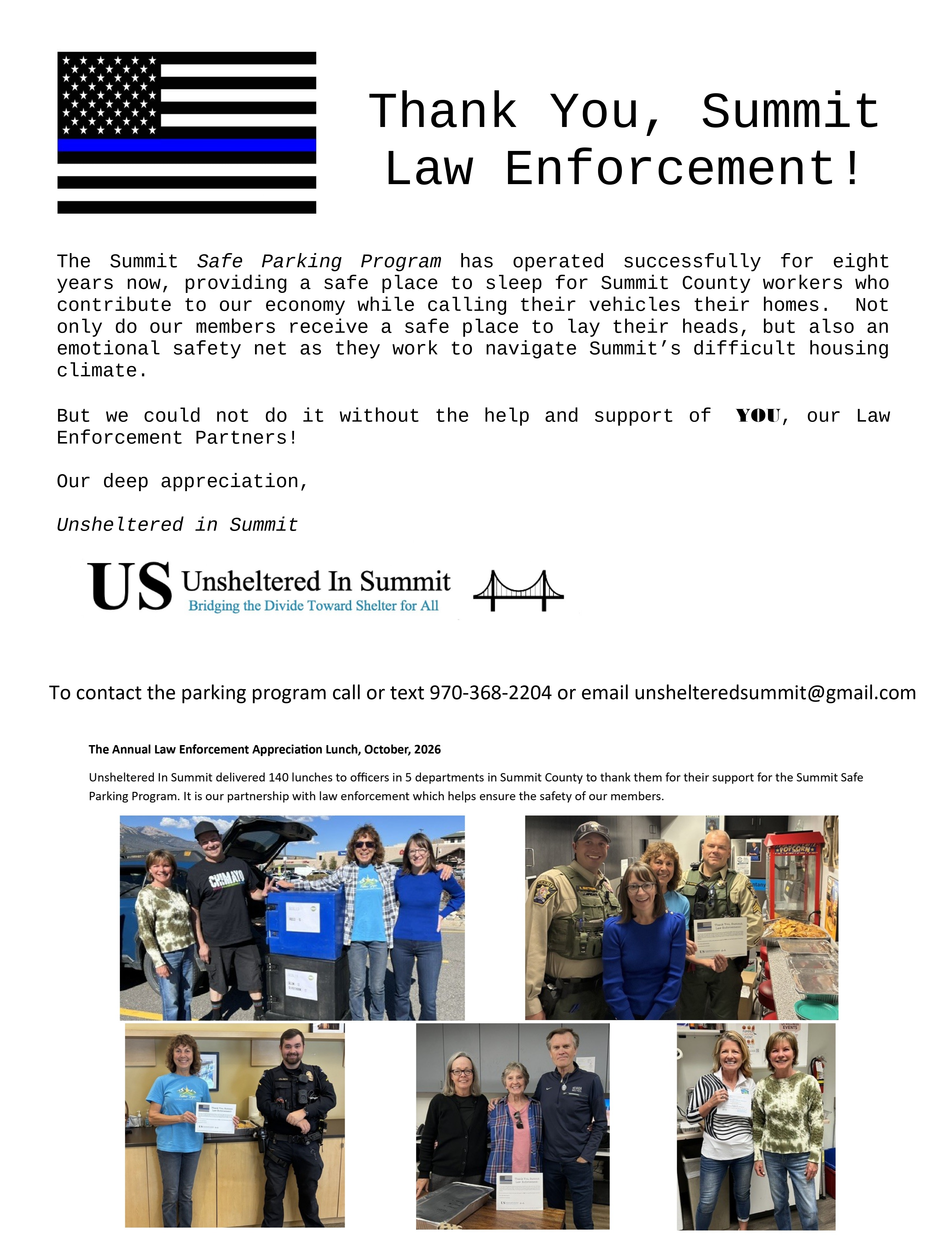 October 2026 Law Enforcement